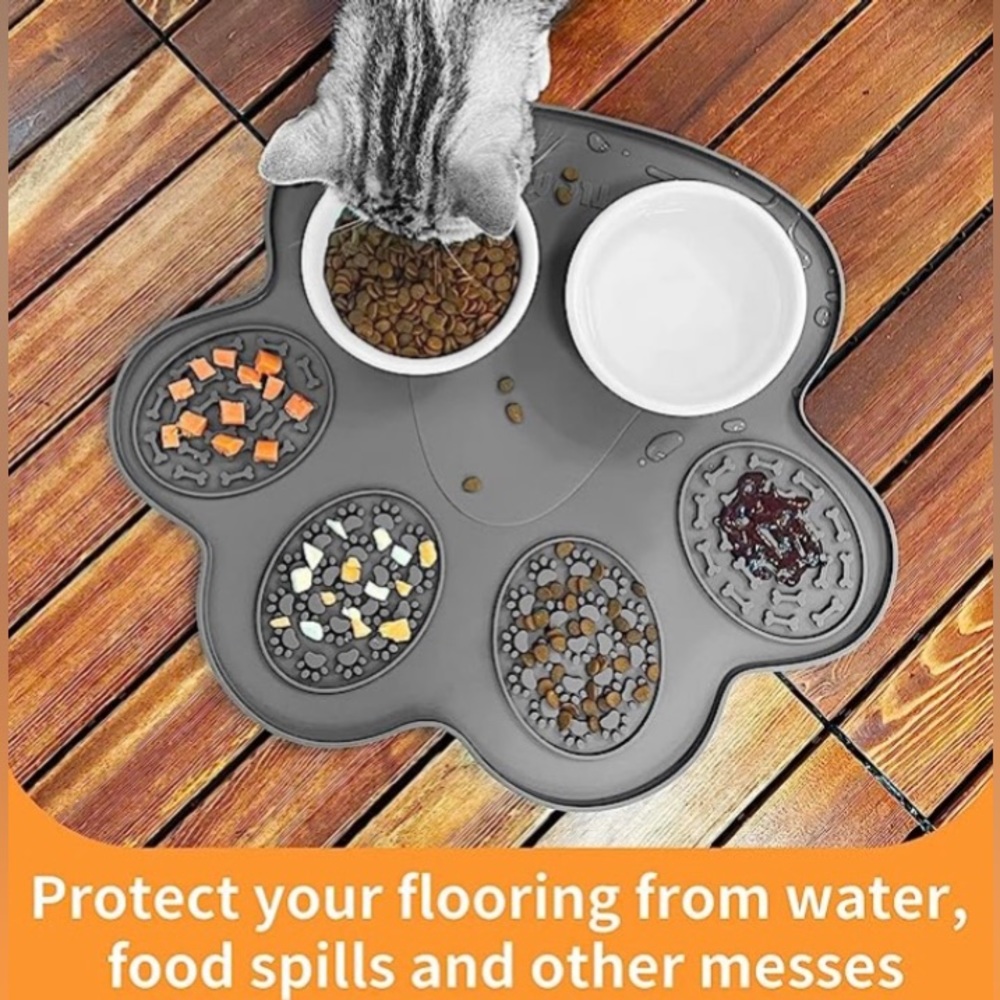 💥⚡️HP⚡️💥Ptlom Extra large thick mat. of blue color. for slow feeders for dogs - Picture 7 of 8